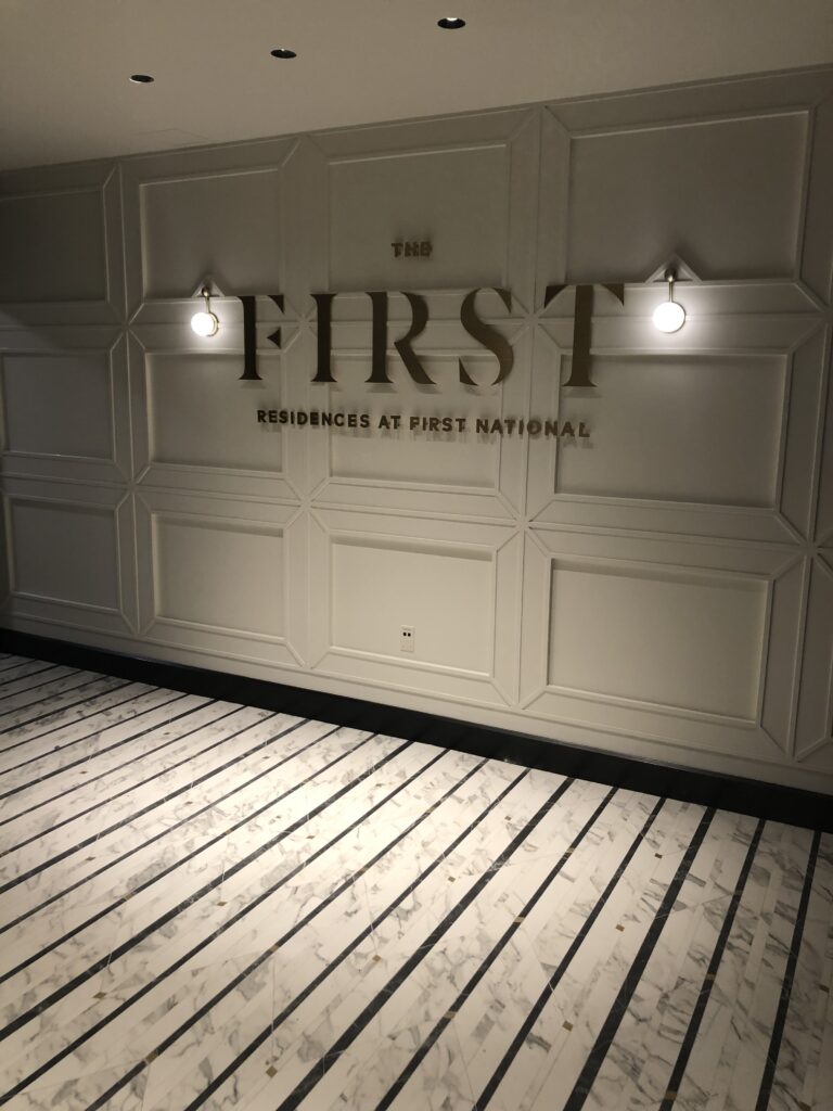 First-National-Residence-Hotel-Painted-Wood-Stained-Base